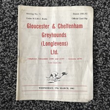 1982 Rare Gloucester &