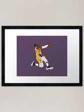Lebron James Dunk Framed Art