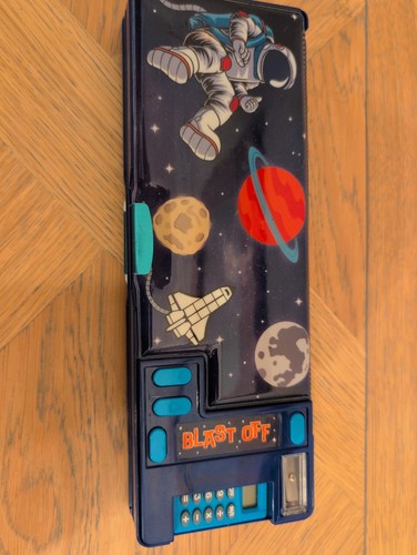 Astronaut pop out pencil - pop, case
