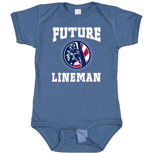 Inktastic future lineman baby - future,