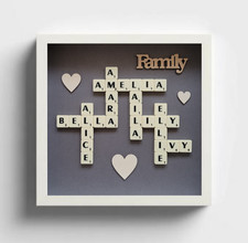 1. Handmade Scrabble Picture