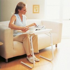 Instant Table Valet portable Tv Folds Away Adjustable Eating Reading Jigsaws