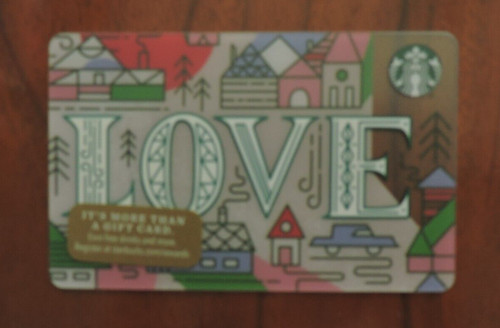 Starbucks usa 2017 - love, gift