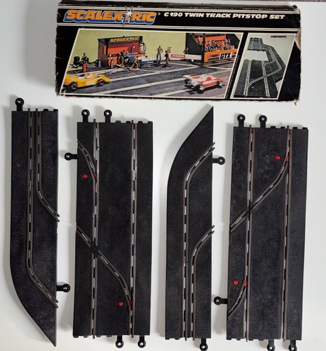 Vintage scalextric c190 - scalextric, pit