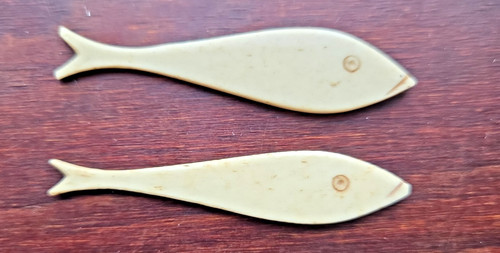 Antique bone fish - antique,