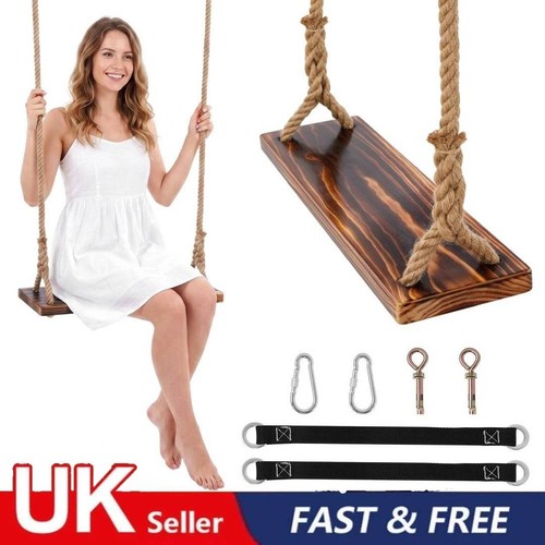 Wood tree swing seat - tree,