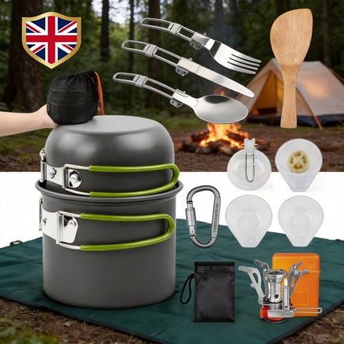 Camping cookware set outdoor - camping,