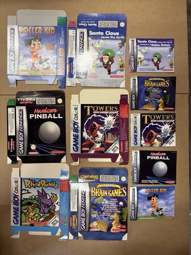 Gameboy new boxes soccer kid - new,