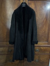 Nicole Farhi Black Shearling