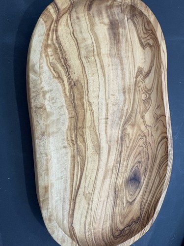 Rustic oval tray - rustic,