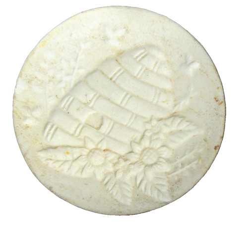 Bee skep beeswax circle - beeswax,