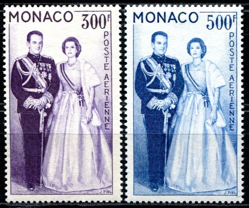 Monaco 1959 603 604 - monaco, mnh