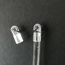  2 VENETIAN BLIND PLASTIC CONTROL WAND ROD HOOKS (HOOK ONLY) BLINDS SPARES PARTS