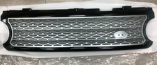 MIT GLOSS BLACK & SILVER GRILL FOR RANGE ROVER L322 SUPERCHARGED MODEL 2006-2009