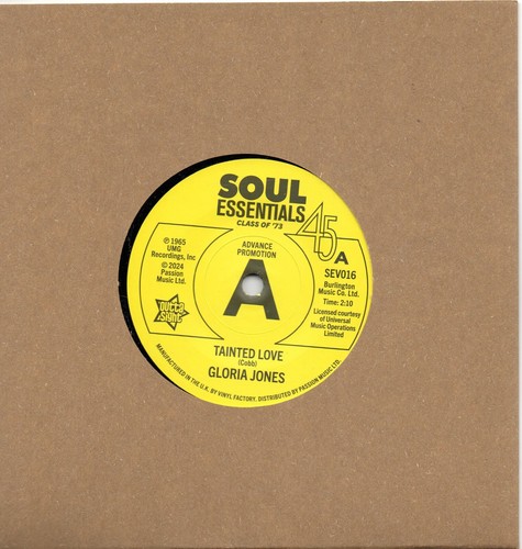 Gloria jones tainted - jones, love