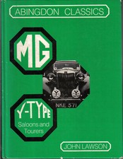 MG Y-Type Saloons & Tourers