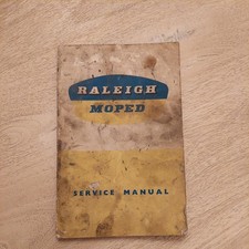 original Raleigh Moped service