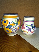 Poole Pottery Floral Vases