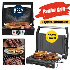 SUPERLEX 2 Types Electric Deep Fill Panini Press Grill & Toasted Sandwich Maker