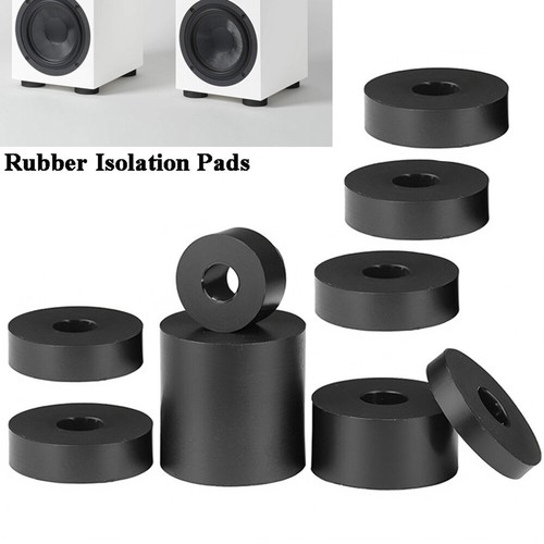 Black rubber spacer - black, anti