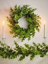 ? Very Home Eucalyptus Christmas Wreath – 50 cm see description 