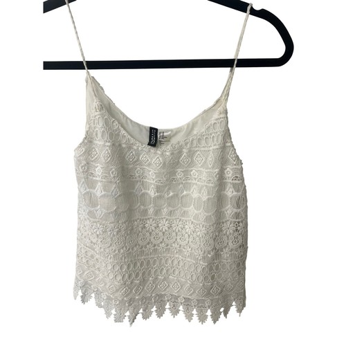 Divided lace camisole top - divided,