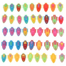  30Pcs Plastic Sailboats Toys