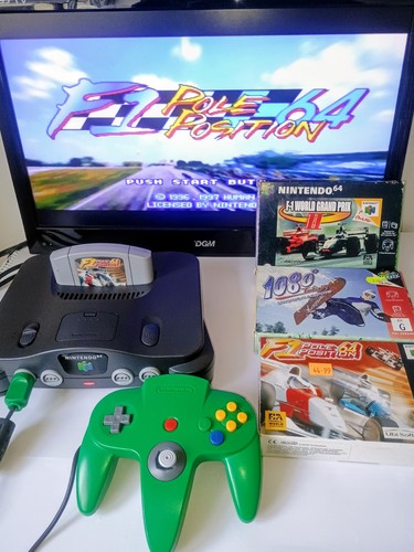 Nintendo n64 console all leads - nintendo,