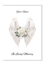 In Loving Memory Card Angel