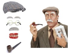 OLD MAN LOOK SET FLAT CAP