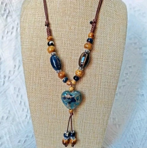 Womens necklace natural - womens, stone
