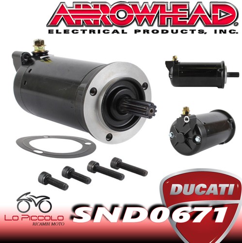 Starter motor ducati 848 - starter,