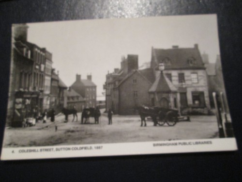 Postcard coleshill street - postcard,
