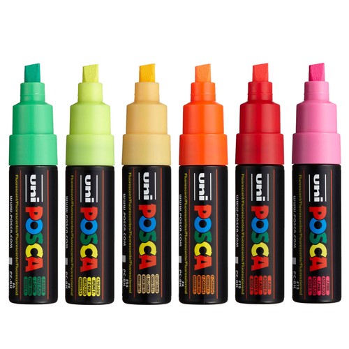 Uni posca fluorescent marker - uni,