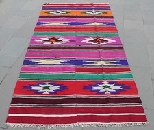 Turkish kilim rug x96 - rug, 47''x96''