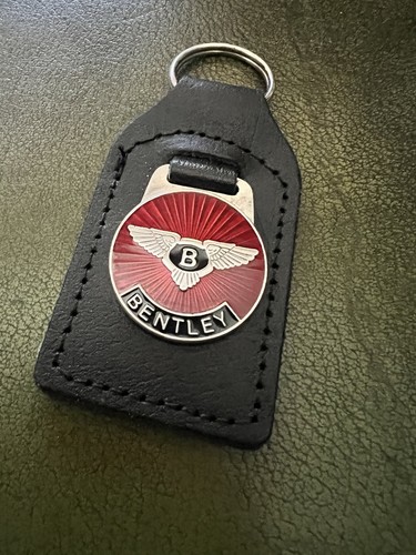 Bentley leather key ring - bentley,