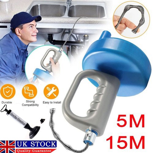 15m flexible drain snake auger - flexible,