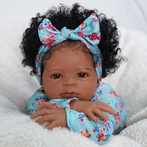 50cm african american reborn - 50cm,