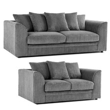 Soft Jumbo Cord Sofa Suite 3 2