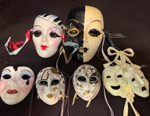 Lot vintage mardi - 6, gras