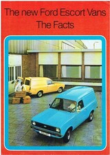 FORD ESCORT Mk2 VAN (1.1 & 1.3