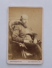 CDV OF SEATED VICTORIAN MAN