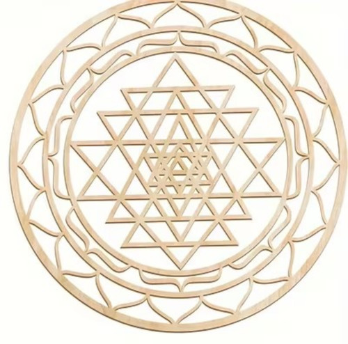 Large sri yantra - sri, sacred