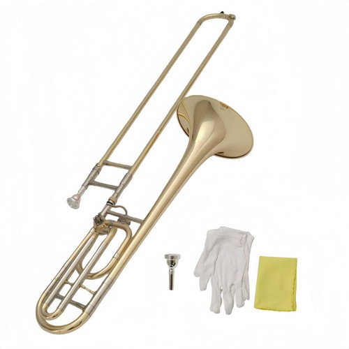 Tenor slide instrument with - slide,