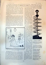 Old Queen Hearts Entrance Marred Boots Descending Spiral Staircase 19 20th