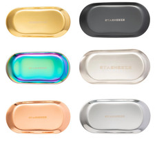 Stasheeze Rolling Tray 18x9cm Small Metal Durable Tray Laser Engraved UK Branded