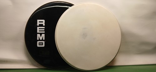 Pair bass drum heads - pair,