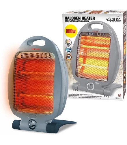 Elpine 800w quartz heater - elpine,