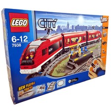 LEGO Passenger Train 7938 - NEW Open Box - Original Sealed Bags