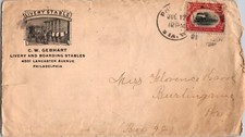KAPPYS POSTAL HISTORY 1901 CW